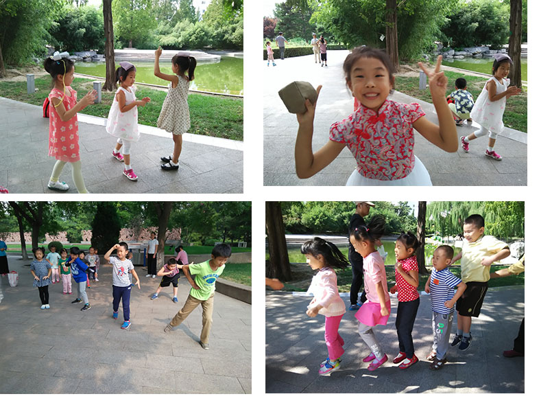 雖然我們的年齡大小不一，但是游戲能將我們?nèi)谠谝粔K，還學習到相互幫助與包容