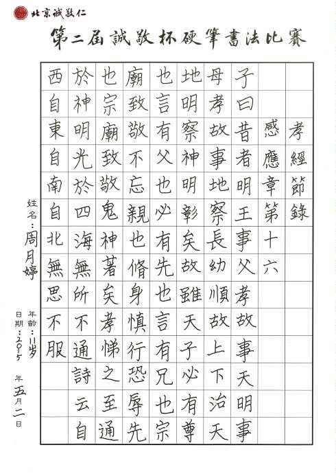 少年組   二等獎作品