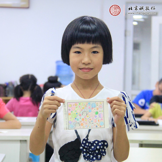 少兒班硬筆曲線習作展示