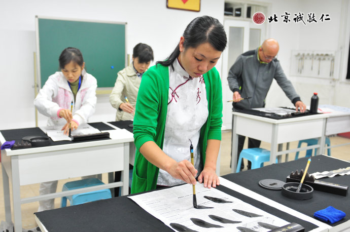 配圖：書寫翰墨人生，傳承民族精神