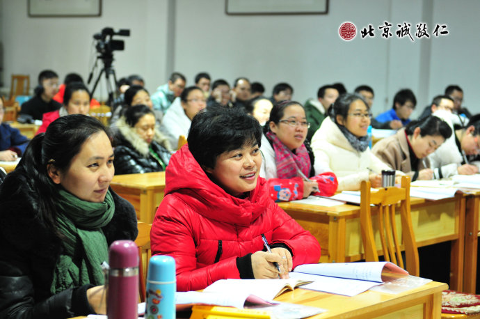 學員認真聽講，洋溢收獲的喜悅。