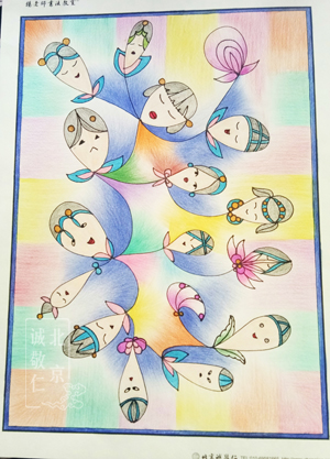 北京誠敬仁第三屆誠敬杯彩繪展故事