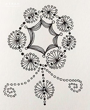 硬筆國畫公益課