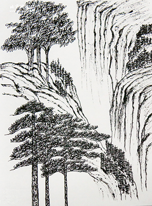 硬筆國畫公益課