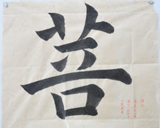 張同學(xué)書法學(xué)習(xí)相冊(cè):菩